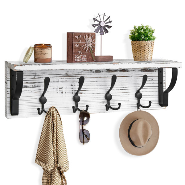 Freida 7 hook wall mounted coat rack august grove new arrivals